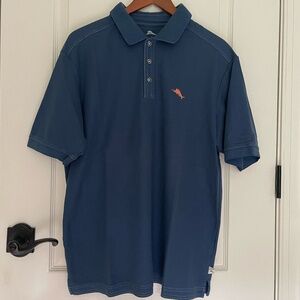 Tommy Bahama, Men’s Emfielder Polo Shirt, Size Large, Blue